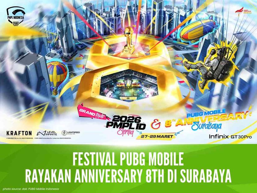 Festival PUBG Mobile Rayakan Anniversary 8th di Surabaya